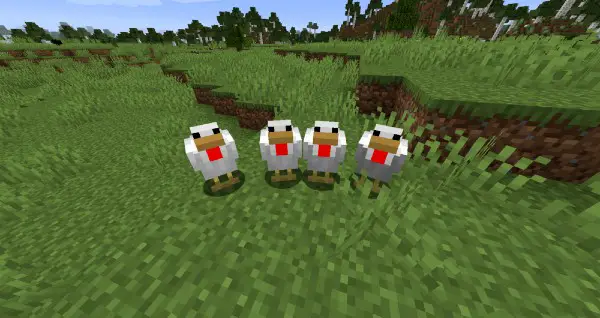 what do chickens eat in Minecraft and how to breed them